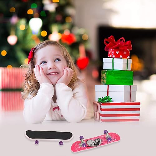 Miniatura 2 de Fingerboard Skatepark - Juego de 16 rampas de patineta de dedo, 5 piezas con 11 juguetes de dedos pequeños, incluyendo patinetas de dedo, parque de