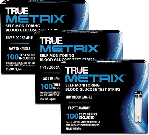 Miniatura 17 de True Metrix - Tiras reactivas para medir la glucosa en sangre, 50