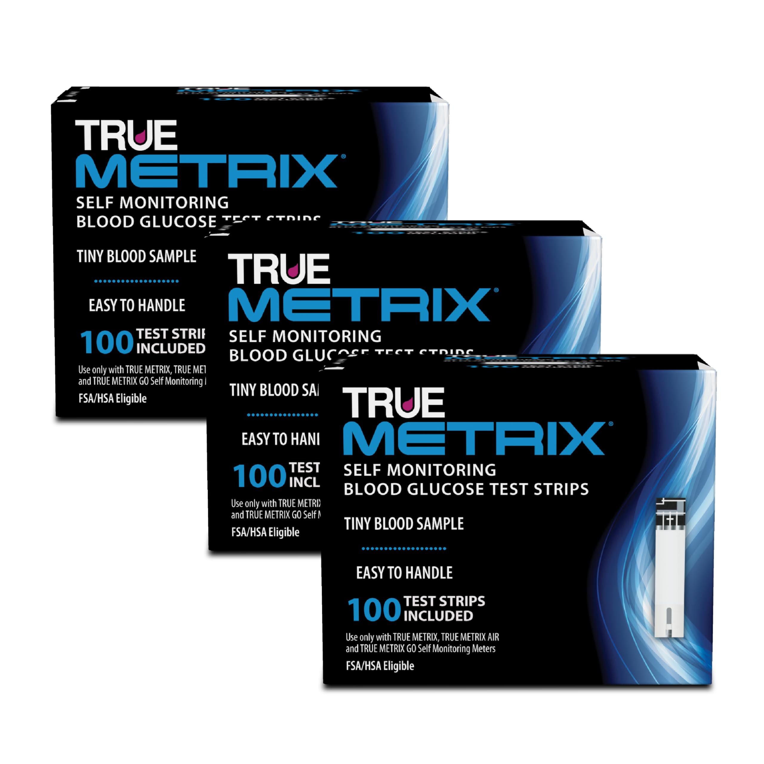 TRUE METRIX® Blood Glucose Test Strips 100ct - 3 Pack (300 Test Strips)