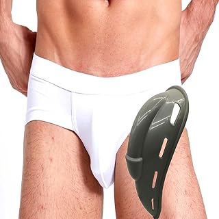 Bulge Enhancer Men Silicone Padded Underwear Enhancement Of Male Self-Confidence Gray