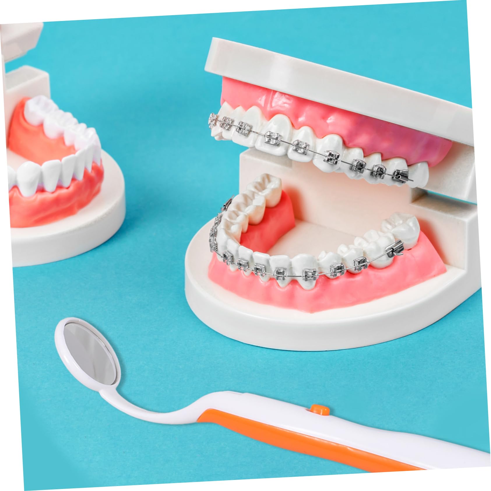 GLEAVI 15pezzi Specchi Dentista Con Led Per Ispezione Orale Per Dei Colori Portatile Per