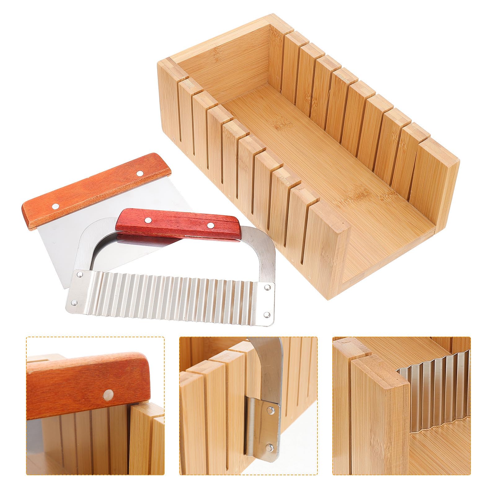 Coupe-savonnette en Bois Multi-rainures Couteau, pour Usage Professionnel