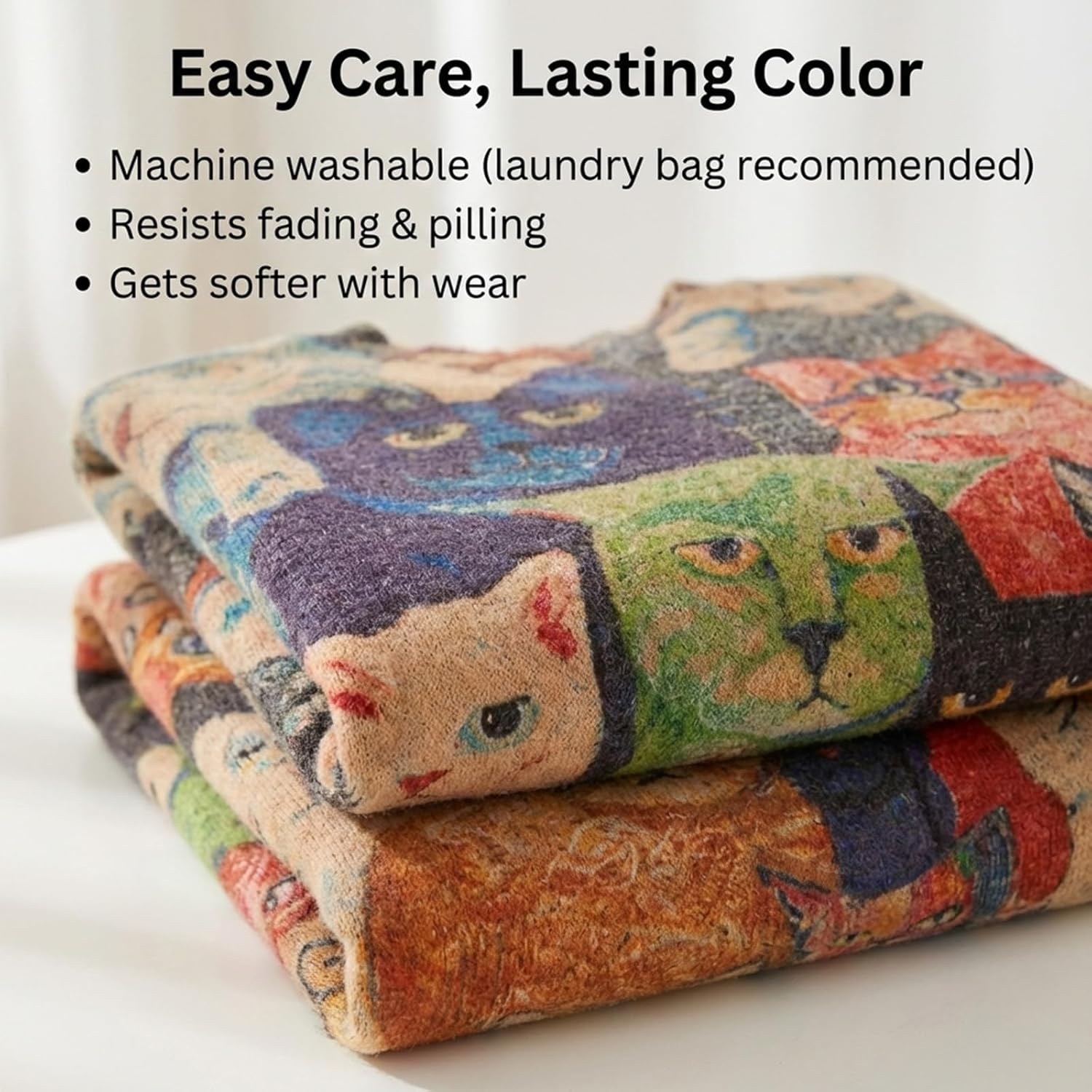 Women's Boho Christmas Sweater, Oversized Long Sleeve Graphic Knit Pullover, Loose Fit Casual Top with Drop Shoulder - Image 6