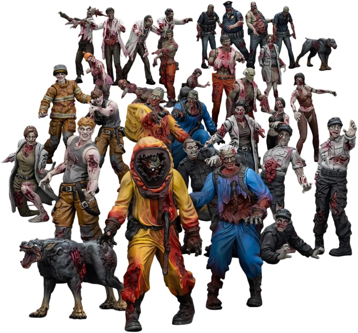 JOYTOY Dark Source 1/25 Action Figure Dark Source Zombie Fiqure-11PCS Collection Model Birthday Gifts 15Age+