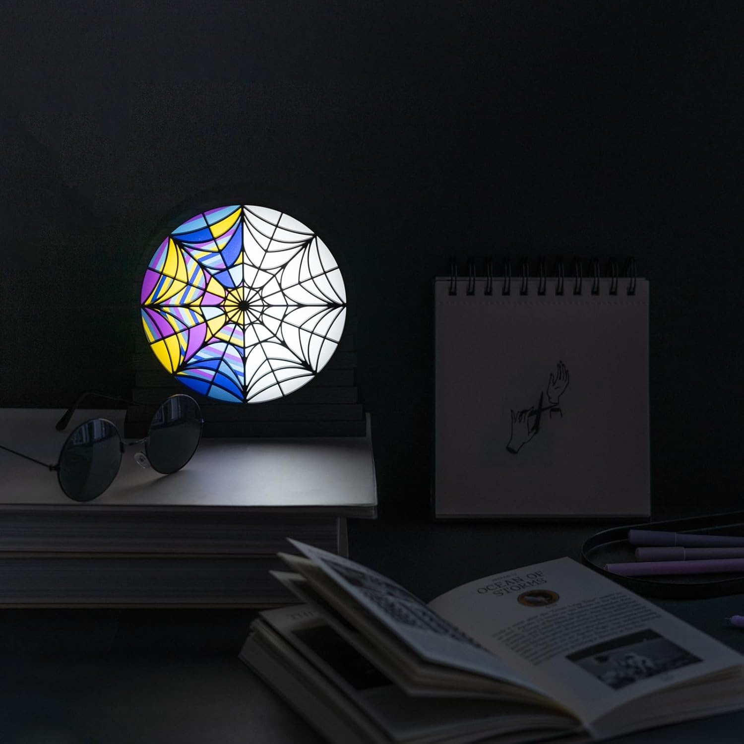 Grupo Erik Battery Lamp - Wednesday Addams Gifts | Night Light Kids, Night Lamp Bedside, Mood Lighting, Nightlight | Wednesday Gifts, Cool Room Decor