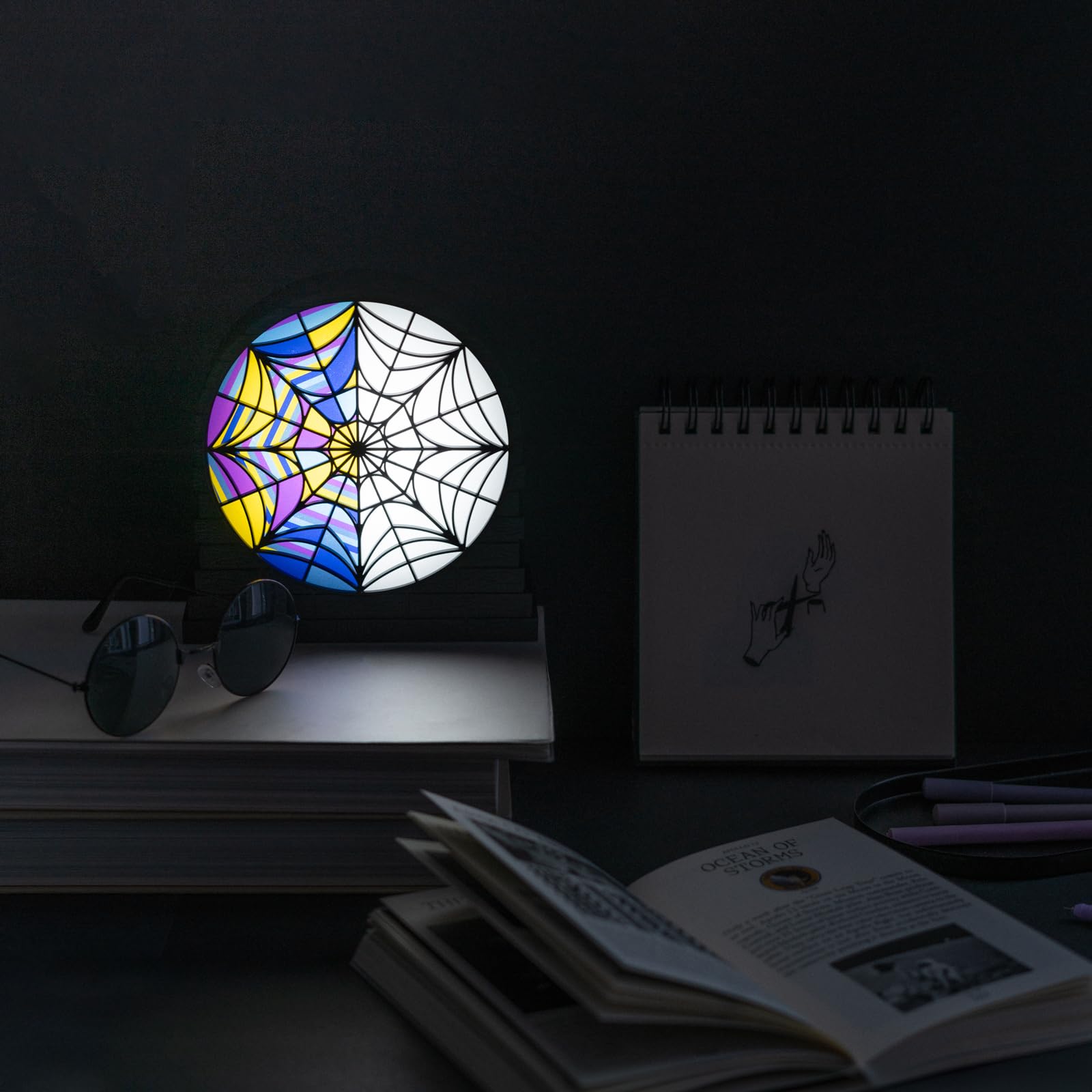 Grupo Erik Lamp - Wednesday | Desk Lamp, USB Lamp, USB Light, Mood Light | Wednesday Addams Gifts, Addams Family Halloween Decorations, Halloween Gifts