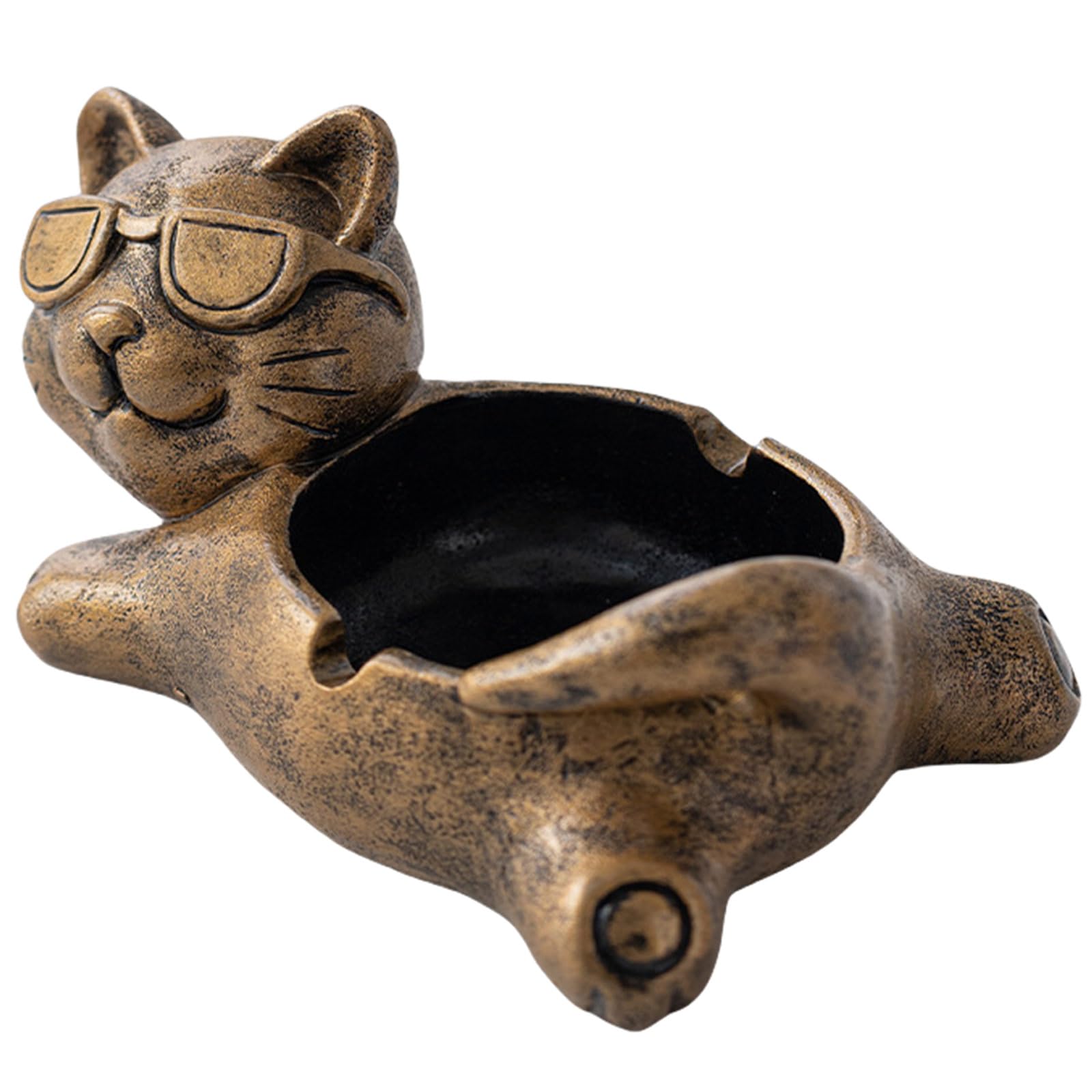 Buxuaaaa Lovely Ashtray Desk Ornament and Gift Cartoon Animal Figurine for Collectors and Smokers Ashes Holder Lovely Ashtray