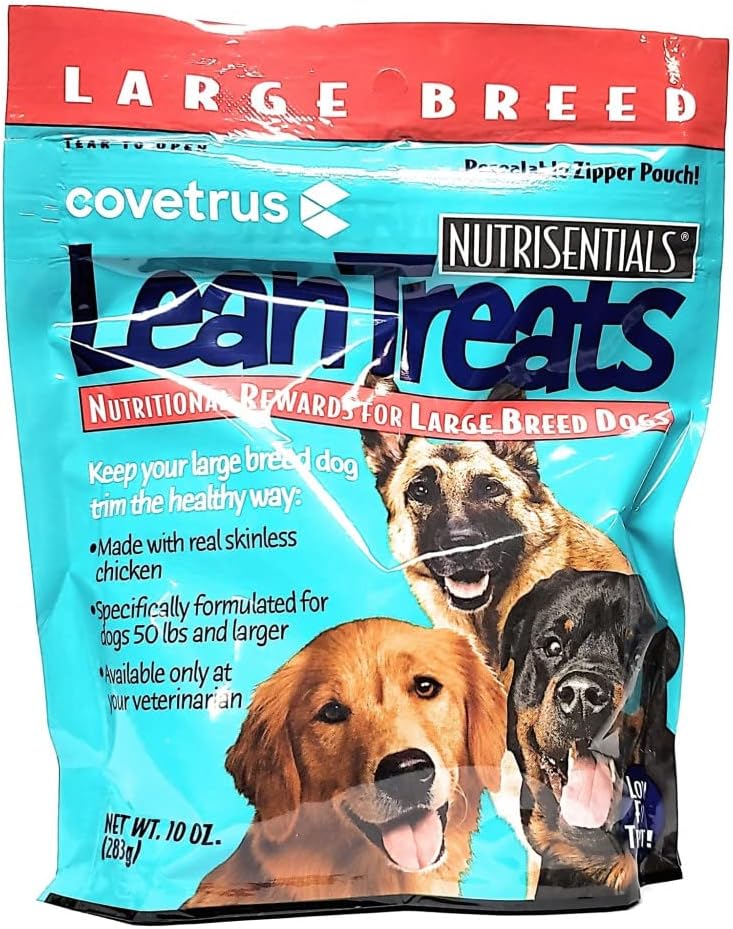 Covetrus Lean Treats for Large Breed Dogs 10 oz Pet Supplies