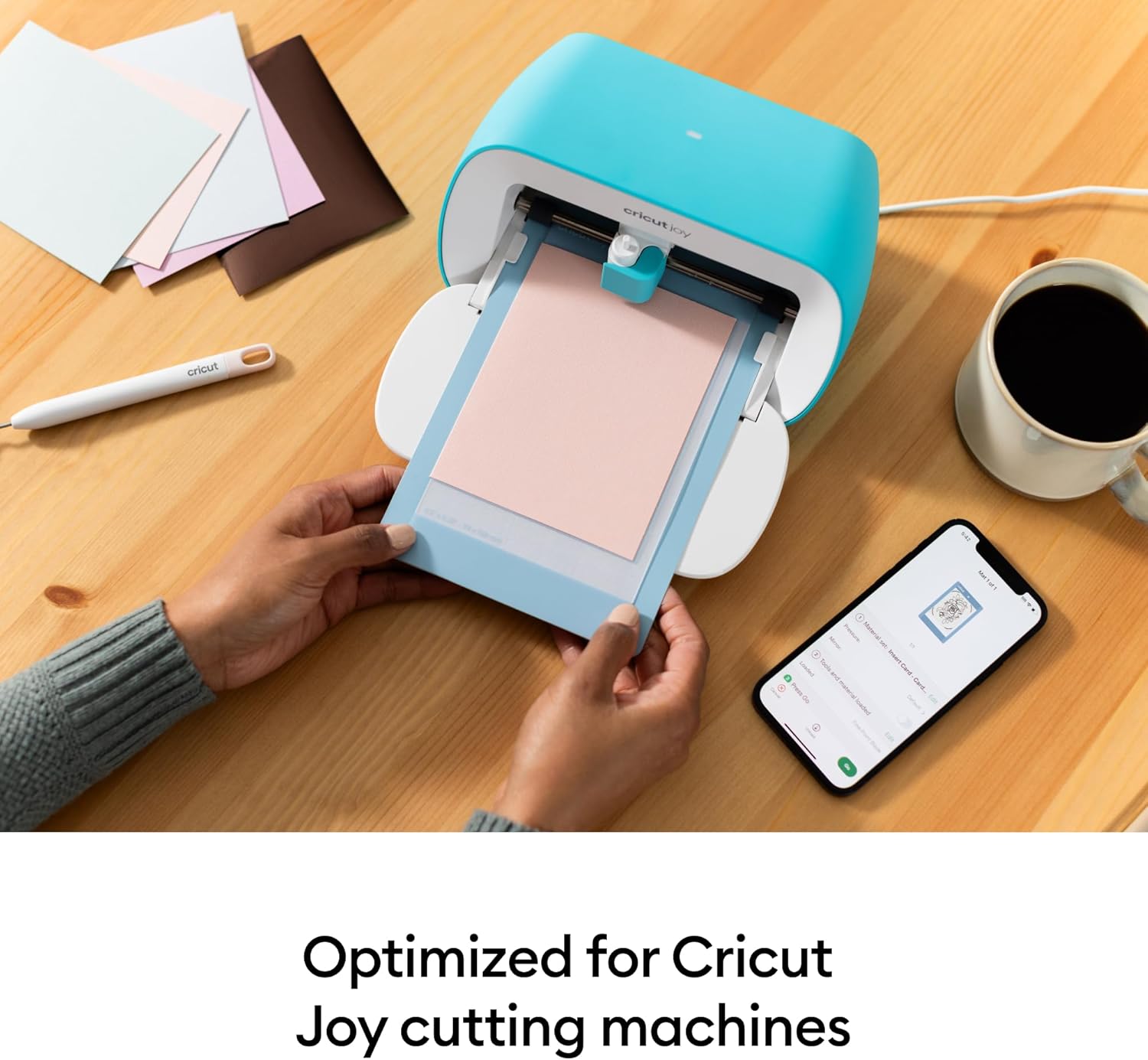 Cricut® Joy™ Card Mat (3 Count), Reusable 4.5 in x 6.25 in Cutting Mat for Crafts with Protective Film, Compatible with Cricut Joy™ and Later