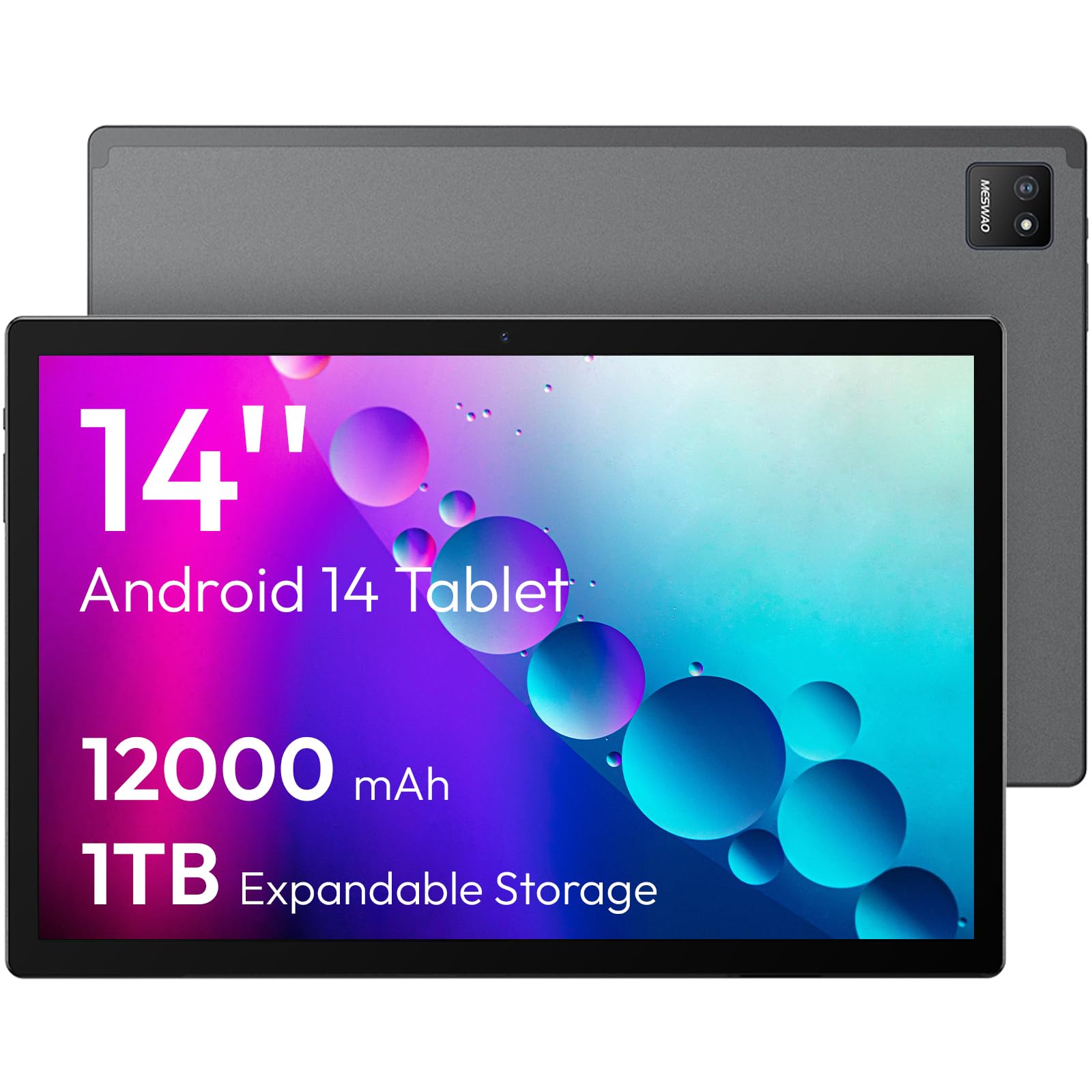 Amazon.co.jp: MESWAO Android 14インチタブレット 大型タブレット