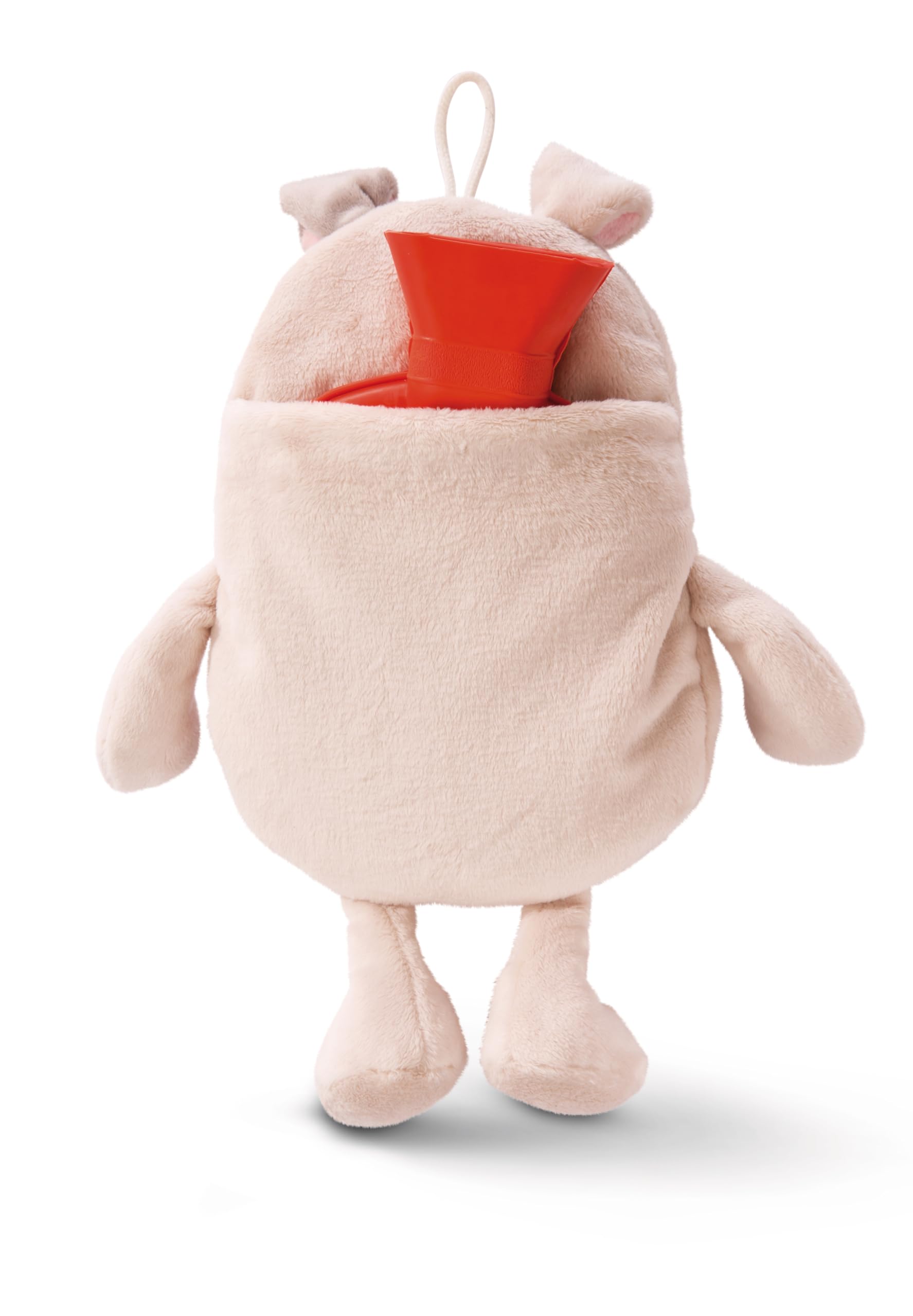NICI Borsa dell'acqua calda Cane 300ml 34cm beige - Sostenibile, 2 in 1 - Peluche morbido e accogliente e scaldino per letto per ragazze e ragazzi