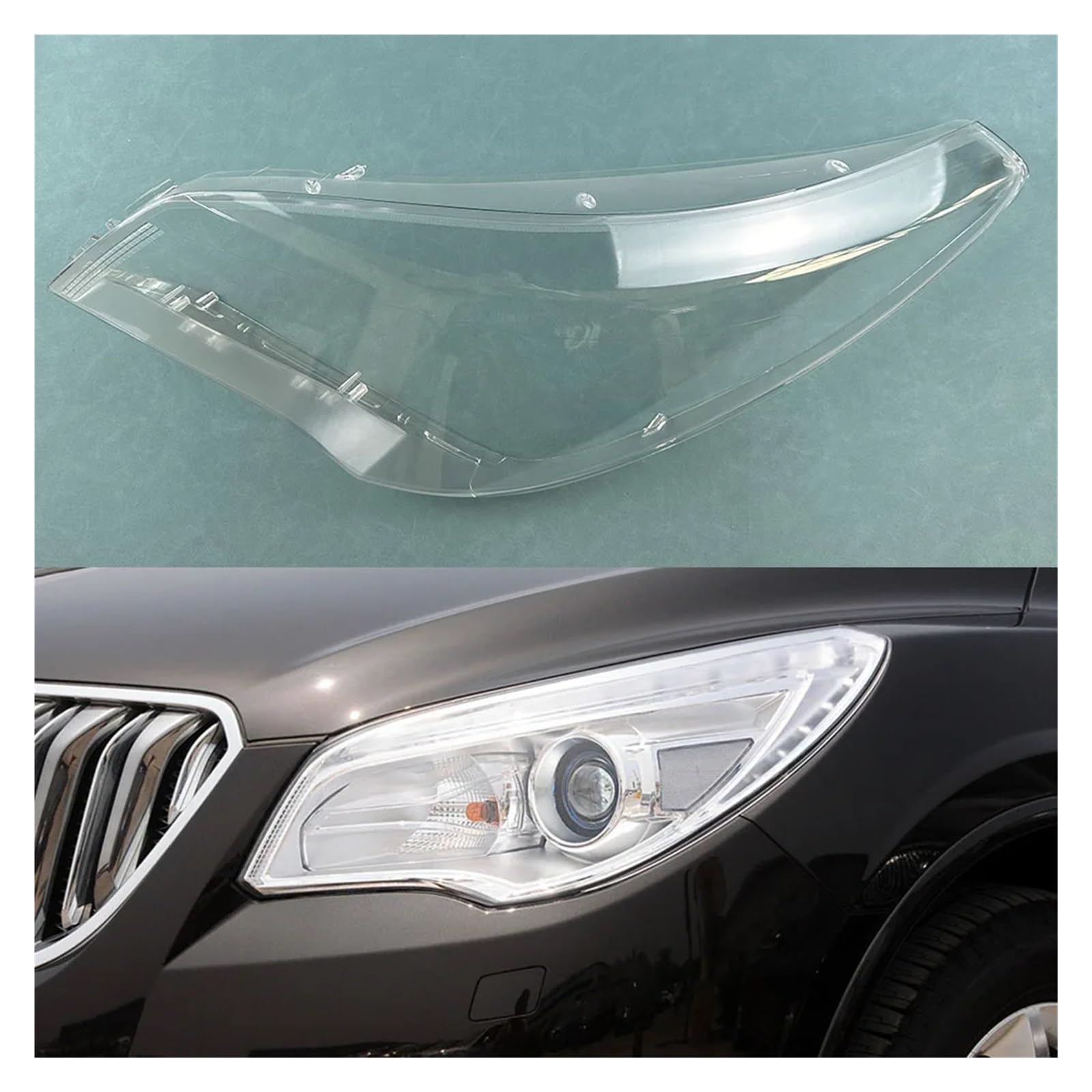 Coque de phare Buick Enclave 2014 2015 2016 gauche transparent - 8