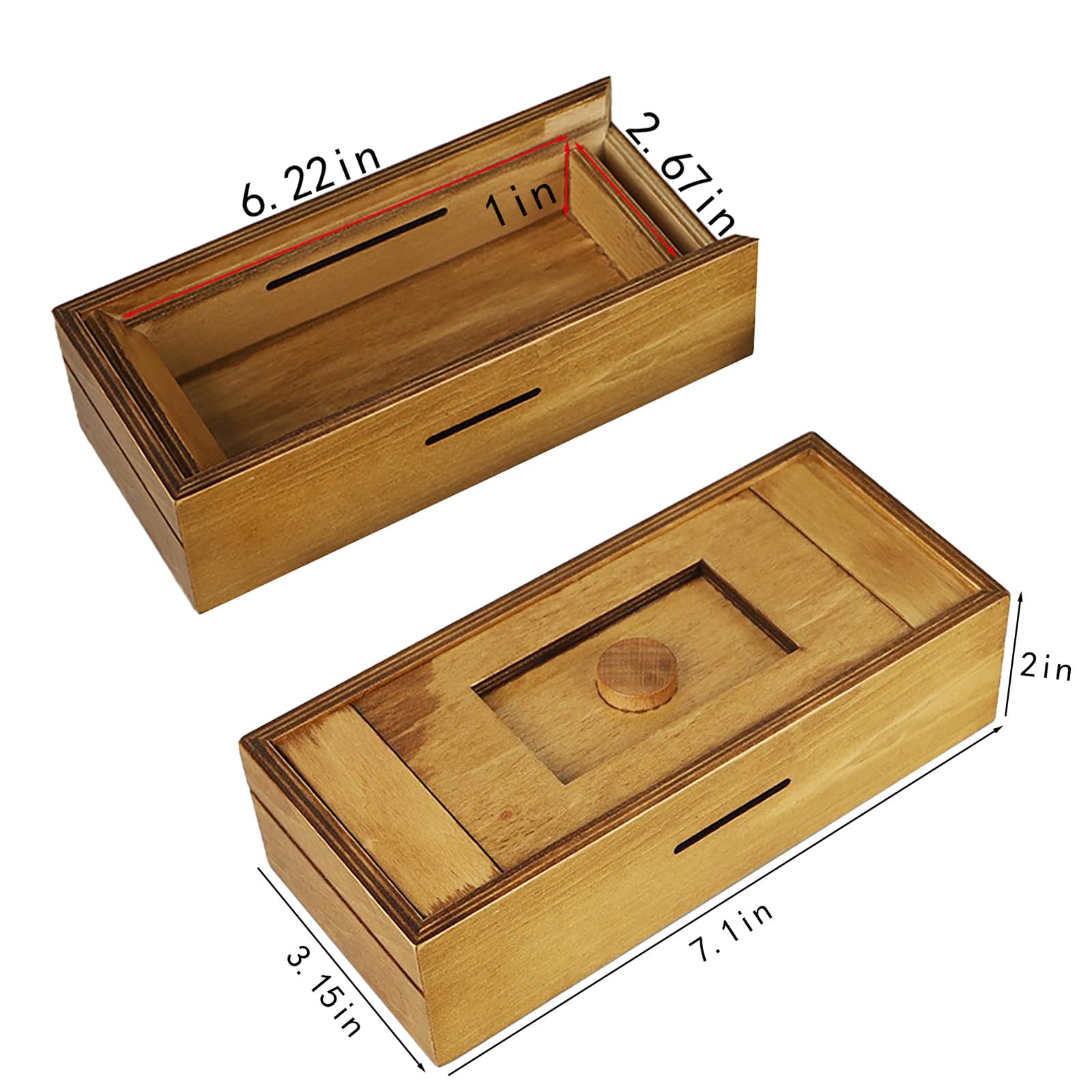 Amazon.com: Gift Card Holder Large Secret Puzzle Box Cash Jewelry