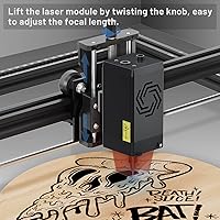 Vista 4 de ORTUR Controlador de enfoque de cabeza láser para máquina OLM3 10000mW Clase 4