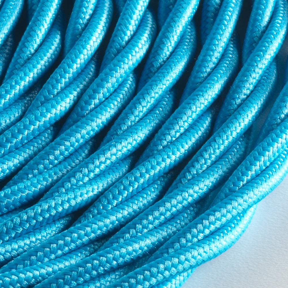 Klartext LUMIÈRE Braided Fabric Cable for Lighting 3 x 0.75 mm, Turquoise - Image 2
