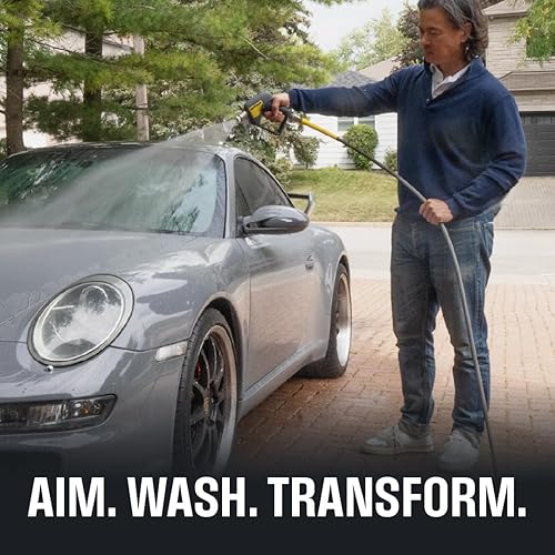 Miniatura 2 de Active Manguera de Lavadora a Presión de 75' Compatible con lavadoras a presión de gas y eléctricas (M22-14mm) Manguera de lavadora eléctrica