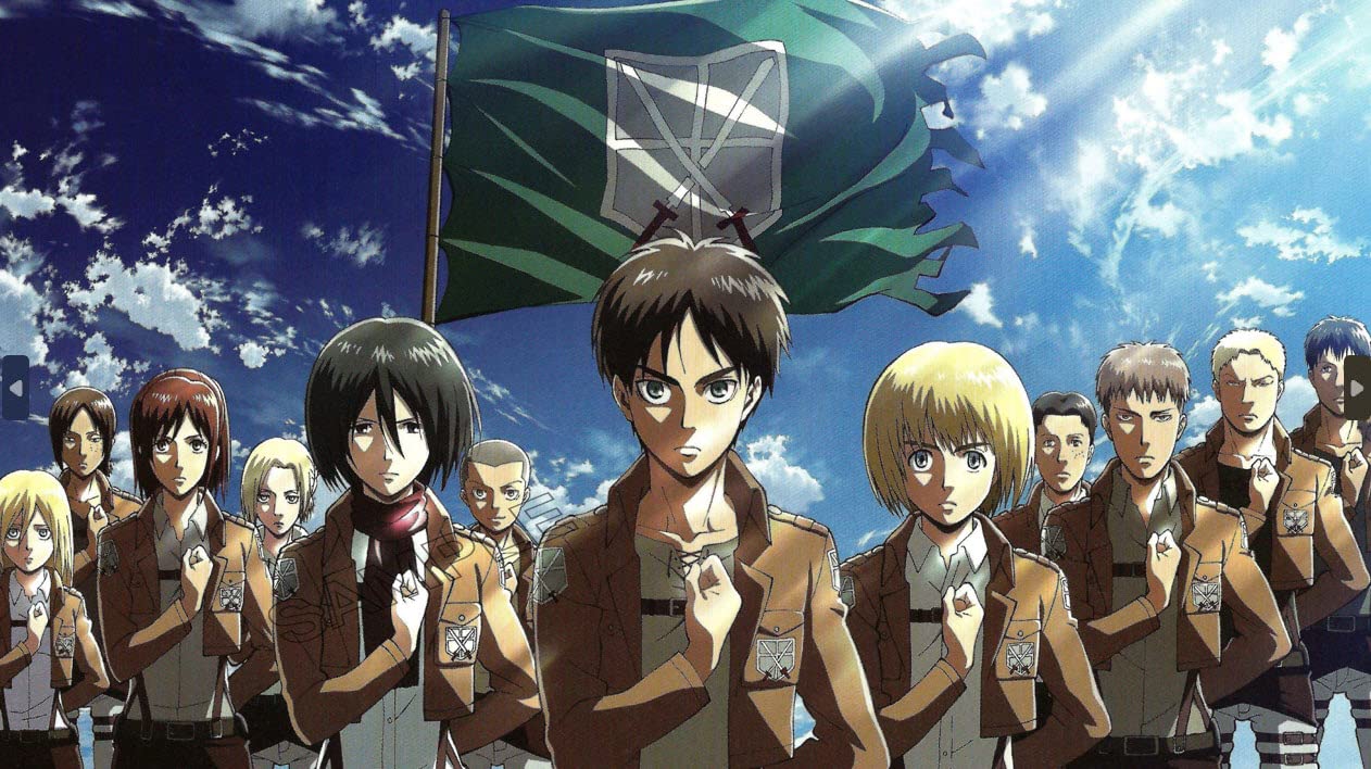 Multicolor Attack On Titan Poster Japanese Manga Series Anime Photo Wall Art Picture Poster A4