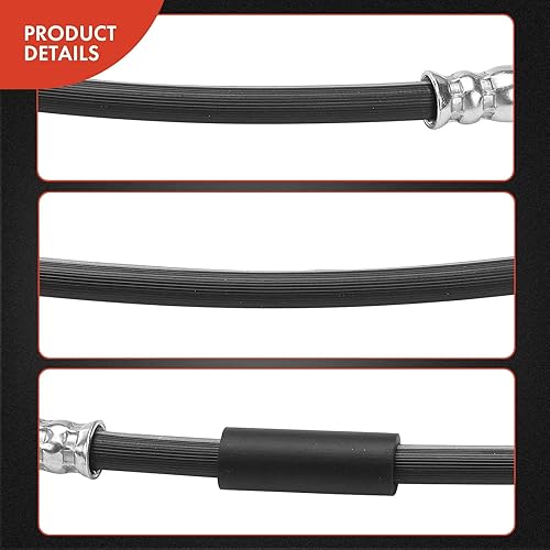 Miniatura 5 de A-Premium Manguera hidráulica de freno interior del conductor o del pasajero trasero compatible con modelos Mazda - 6 2009-2013, CX-5 2013-2015 -