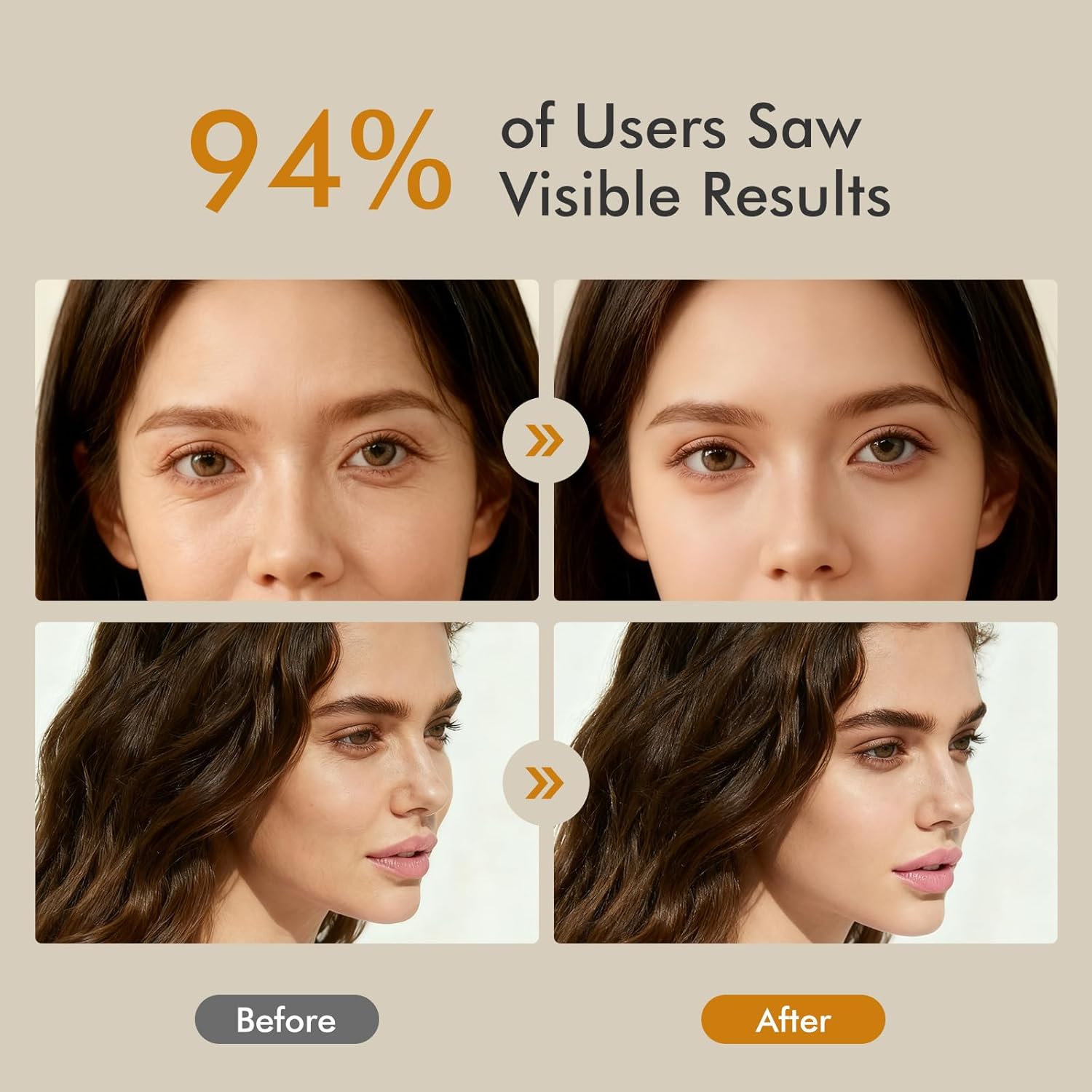 CHOSIN Gua Sha Tool for Face & Body - 4 in 1 GuaSha Brush for Lymphatic Drainage, Anti-Aging and Head Massage Comb for Stress Relief with Travel Pouch - Image 3