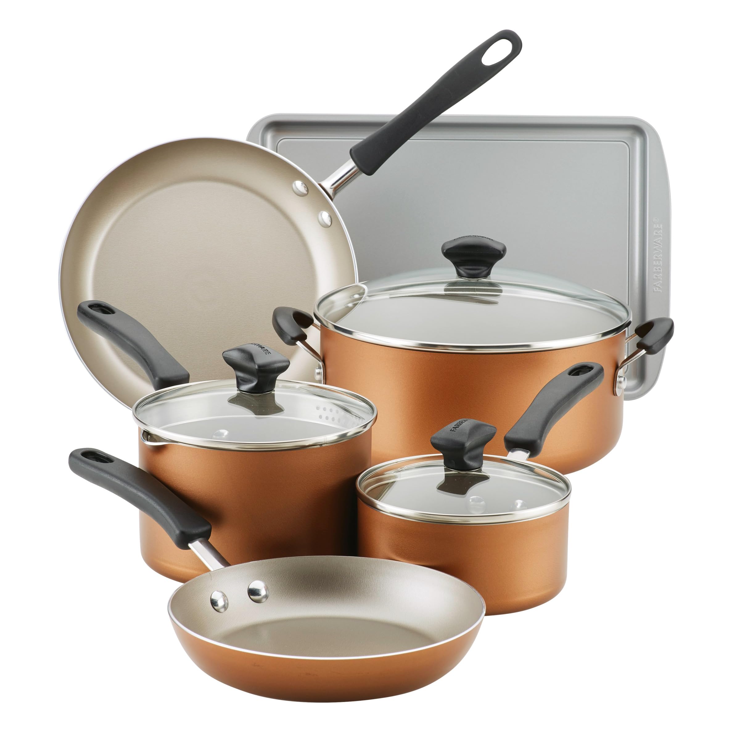 Farberware Cookstart DiamondMax Nonstick Cookware Set