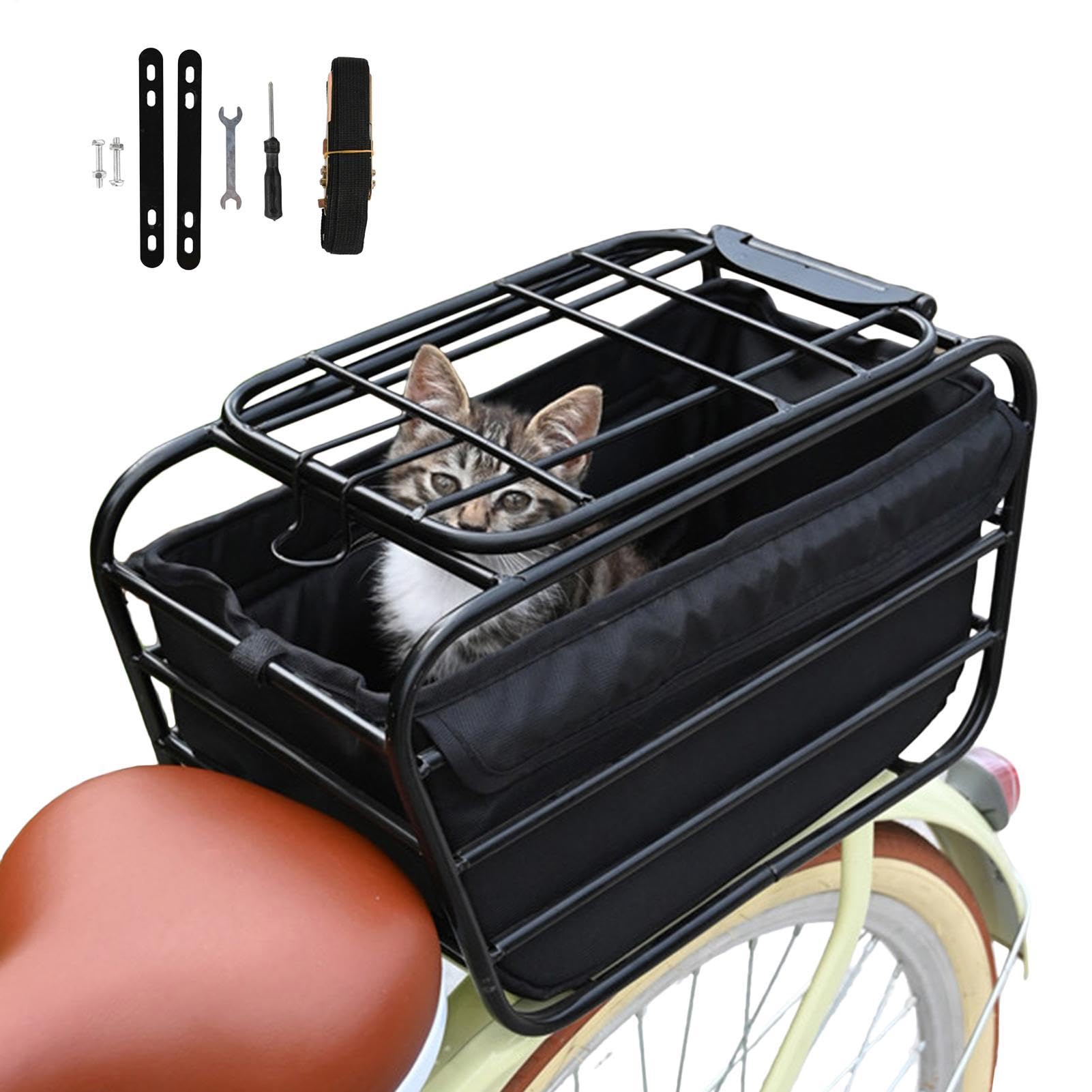 Panier de transport animaux pour vélo résistant aux intempéries - 8