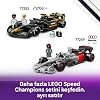 LEGO Speed Champions F1 ACADEMY LEGO Yarış Arabası 77258-10 Yaş ve Üzeri Çocuklar için Kasklı ve Peruklu Bir Kadın Sürücü Minifigürü İçeren Yaratıcı Oyuncak Yapım Seti, Hediye Fikri (201 Parça)