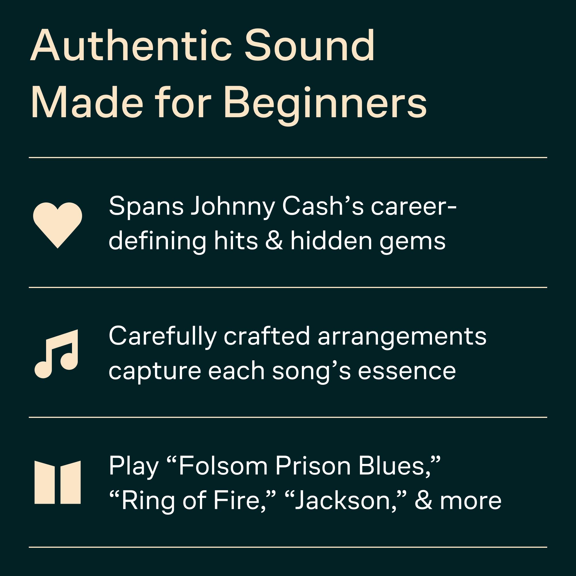 The Best of Johnny Cash: Easy Guitar With Notes & Tab