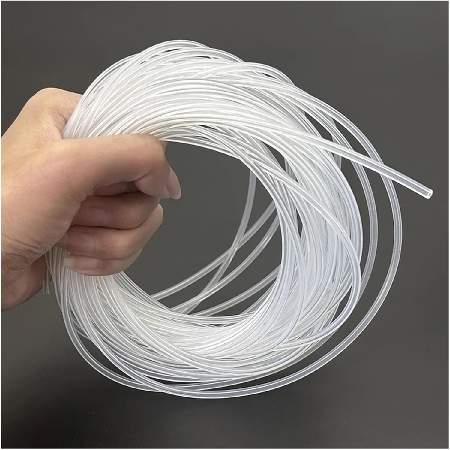 ID 0.3mm ~ 4mm Premium Heat Resistant Capillary Silicone Tube Clear Flexible Micro Tubing 1M/3M/5M Beverage Transfer Plumbing(1M_OD 4XID 2MM)