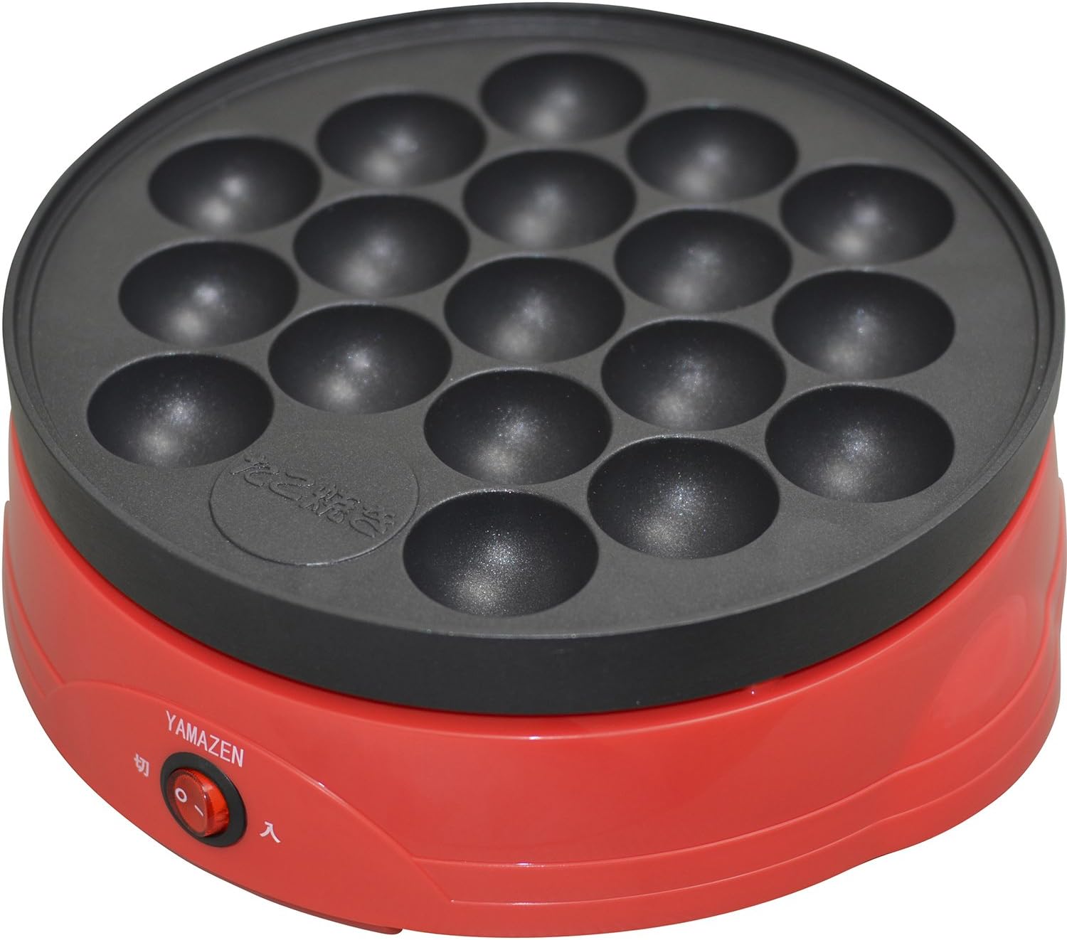 Electric Japanese Takoyaki Pan Medium Sized (18 molds) x3000;HKP-650(R)