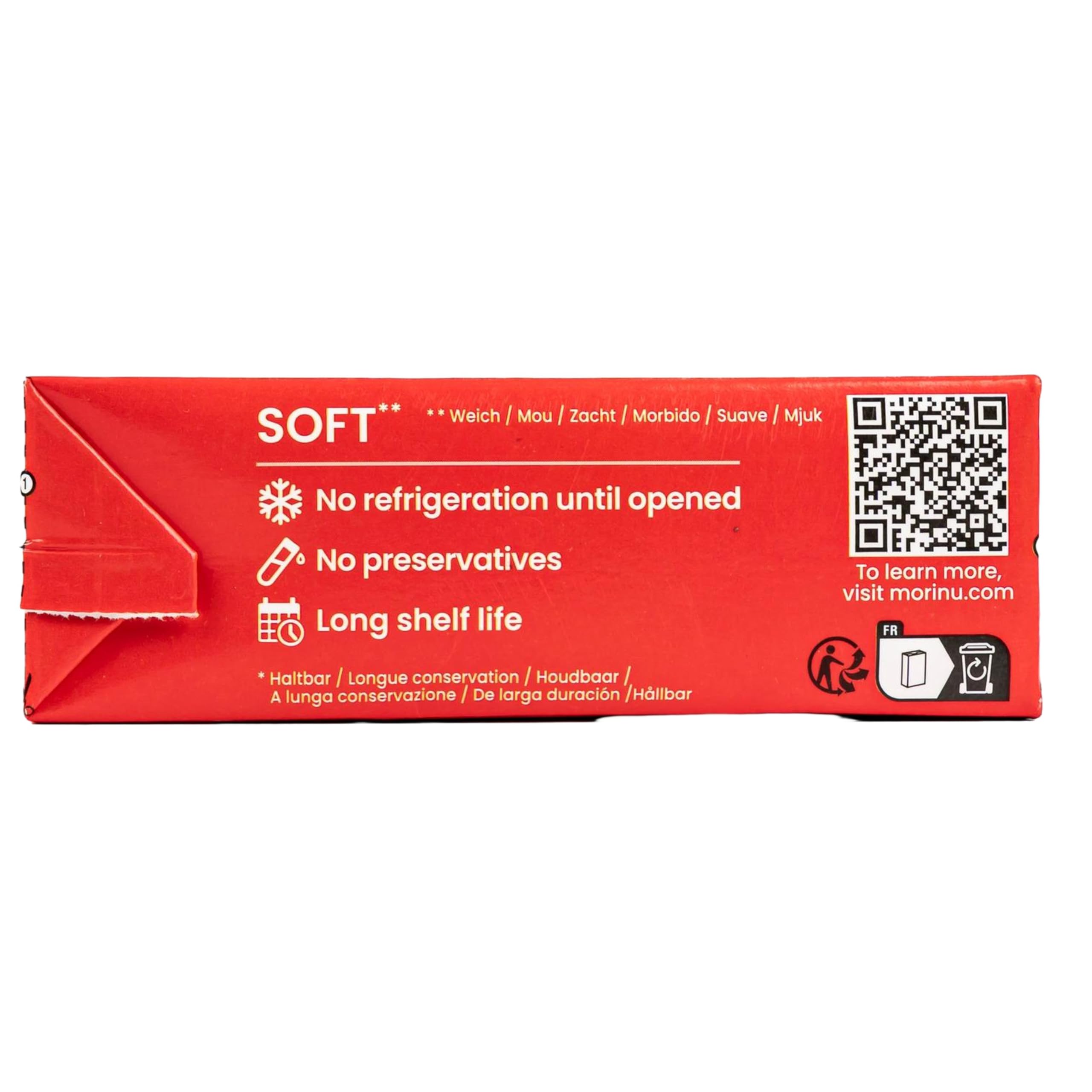 6er Pack Tofu Soft/weich 305 g - Seidentofu Naturtofu hergestellt aus ausgesuchten Sojabohnen 100% Vegan