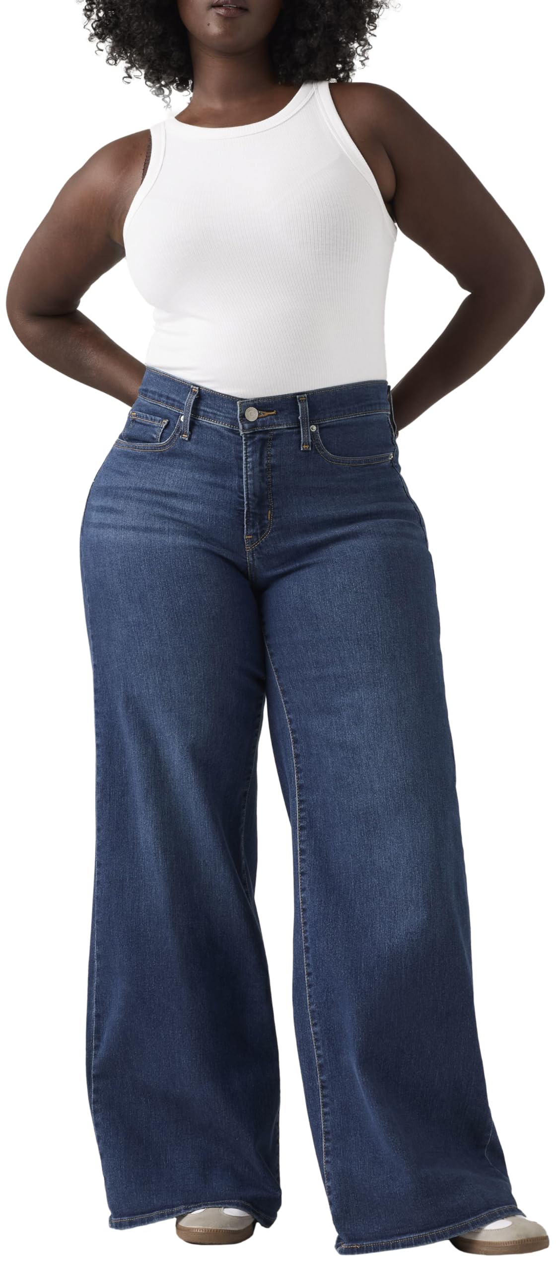 Levi's 318 Shaping Wide Leg - Dżins Kobiety