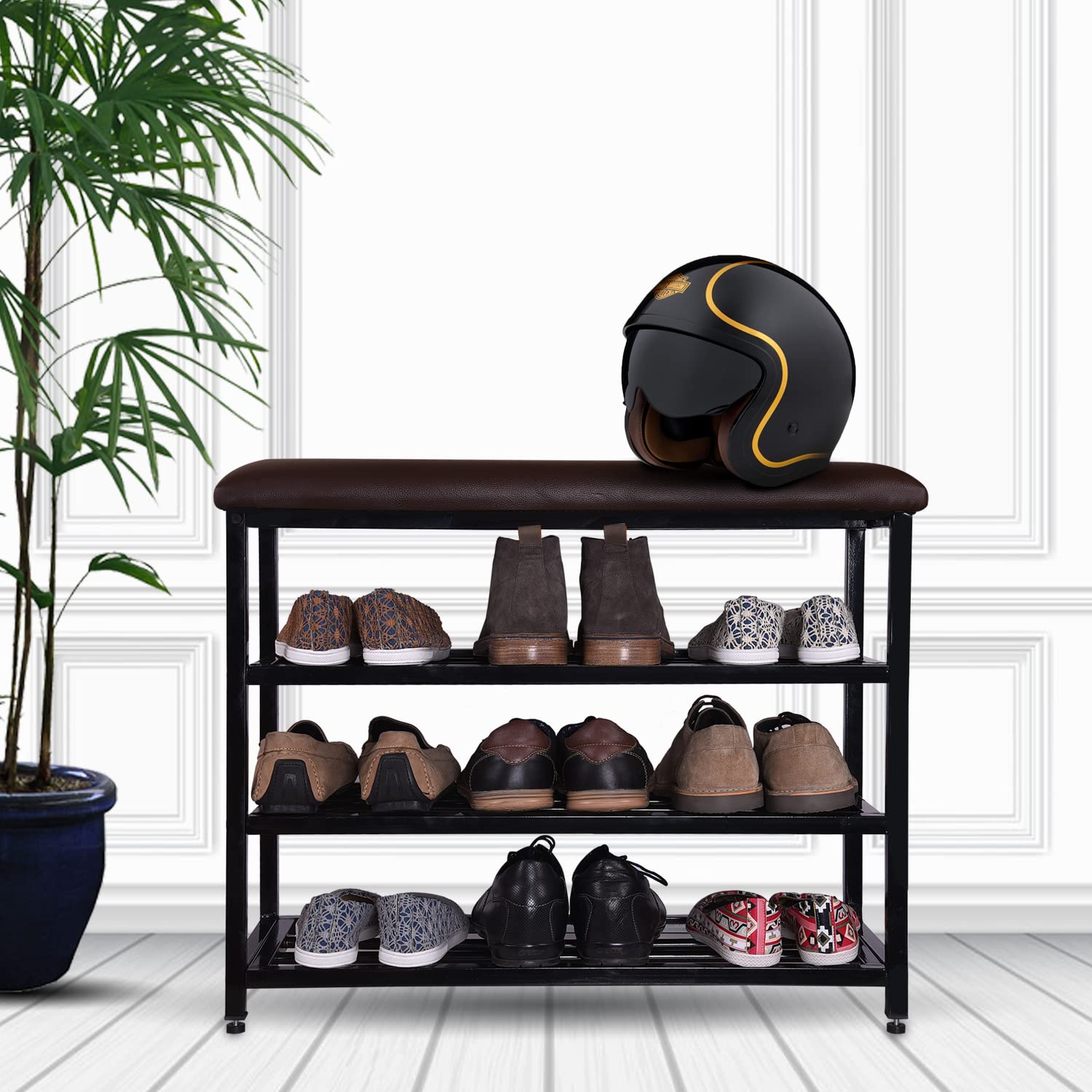 Amazon Brand Umi MultiPurpose Shoe Rack Storage Bench Amazon.in