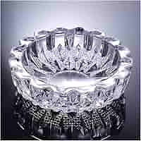 Moser オクタゴナルガラス灰皿　金彩　モーゼル 0610210105_6666eb017636f.jpg