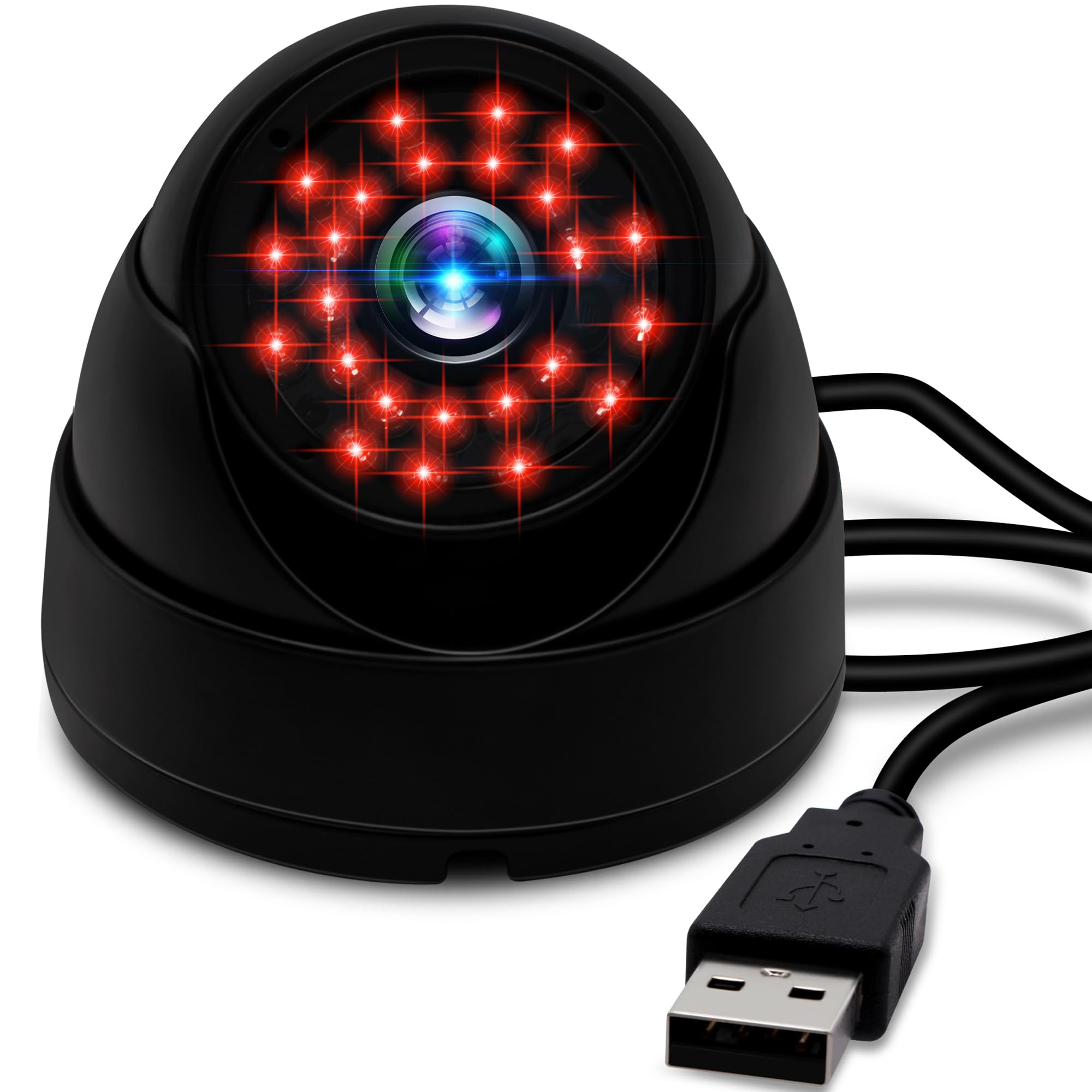 Caméra de nuit extérieure USB pour sécuriser la maison et le jardin