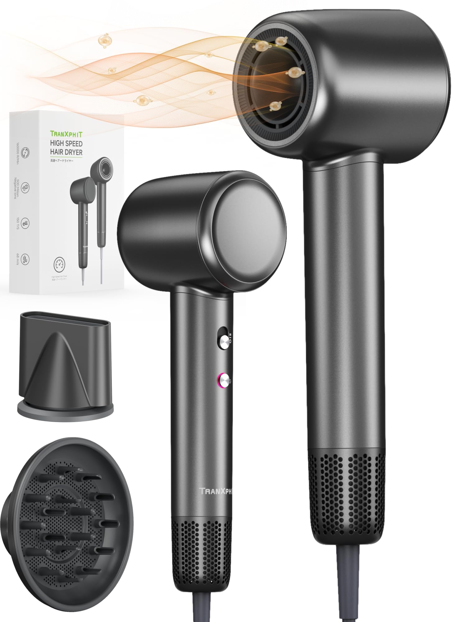 ヘアドライヤー TRANXPHIT Hair Multi-Stylers ヘアドライヤー TRANXPHIT Hair Multi-Stylers Amazon.co.jp