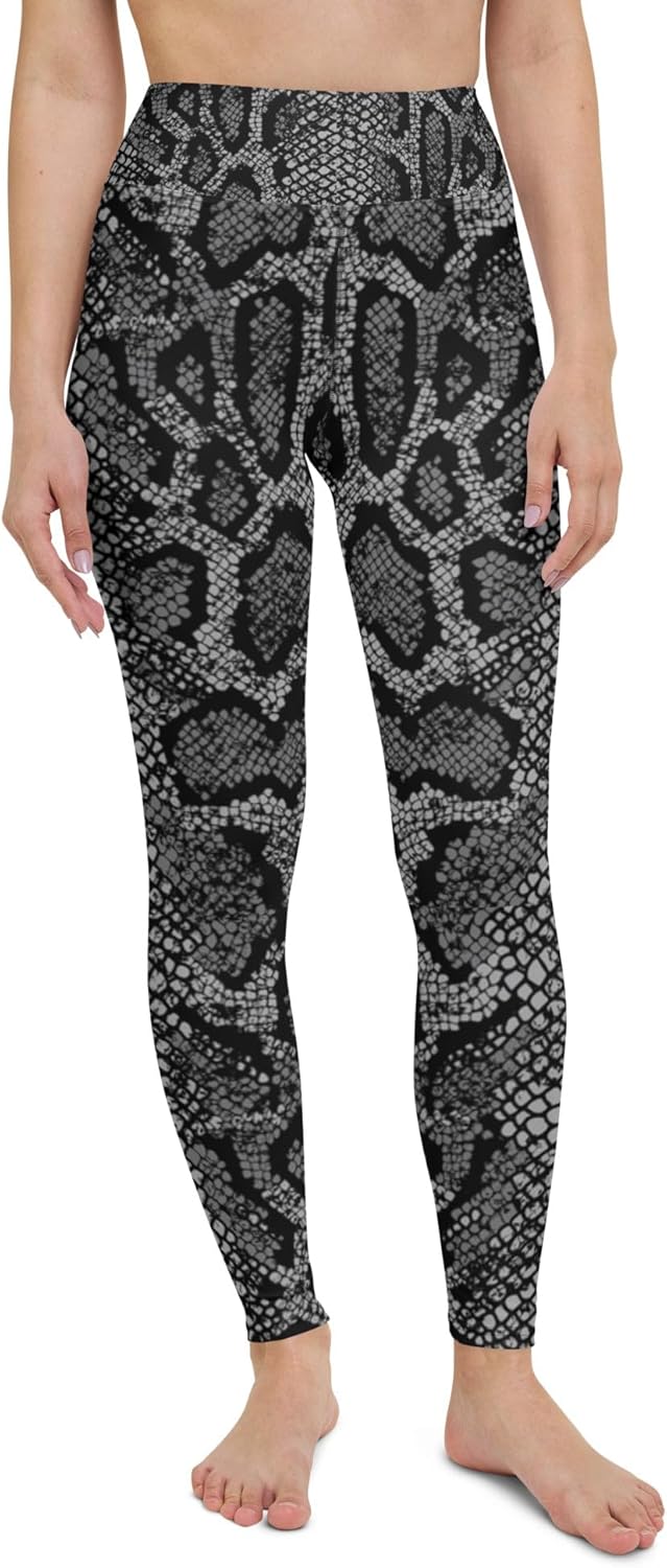 Snake Skin Yoga Leggings