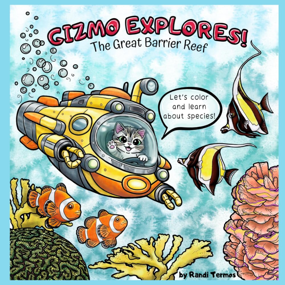 Gizmo Explores!: The Great Barrier Reef      Paperback – Large Print, April 11, 2026