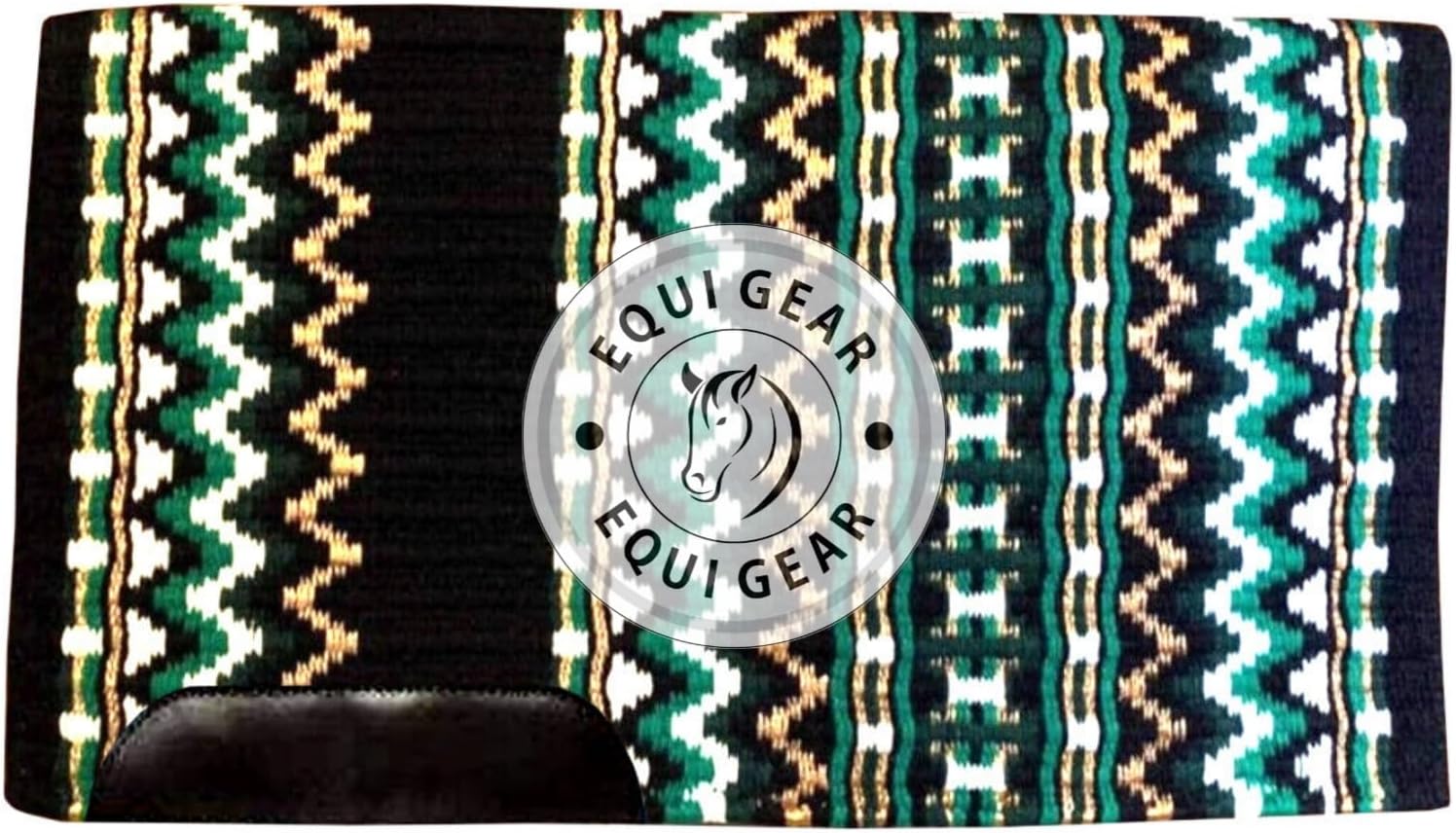 Horse Western Show Saddle Blanket/New Zealand Wool Western Saddle Blanket Top Wool Pad Sensor Flex (Customization Available) N312