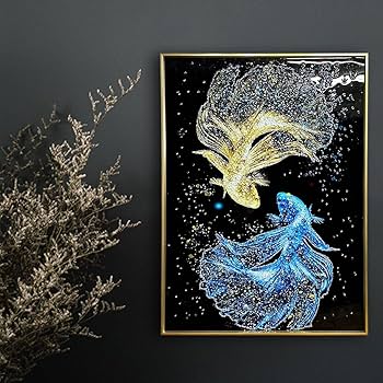 巨大　水晶絵　アートパネル　金のなる木　金運　クリスタル　絵画　アート　ゴールド 楽天市場】水晶パネル アートパネル 60×80cm 開運画 金フレーム付き