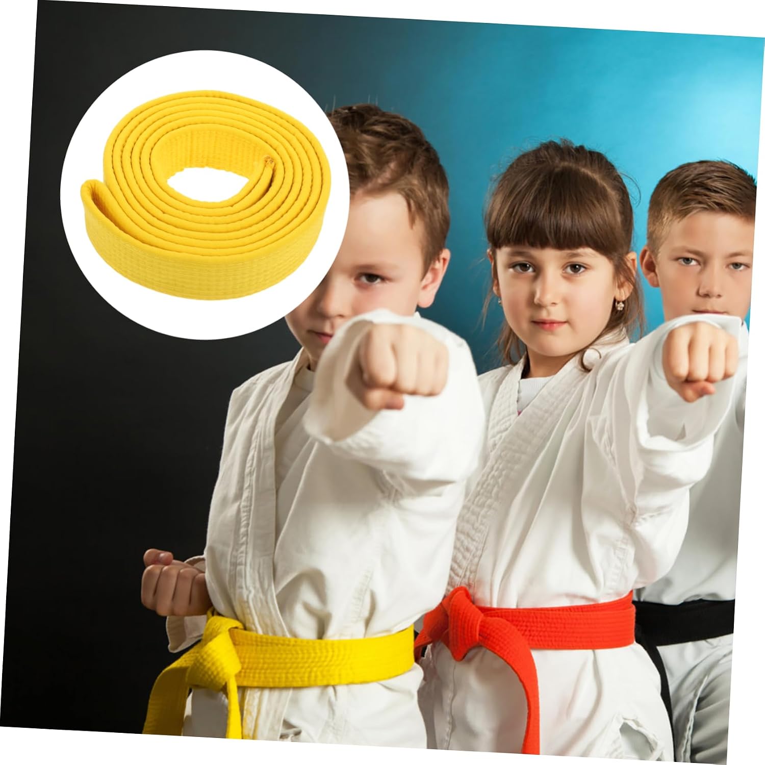Karate Belt for Men Taekwondo Accessory Durable Flexible Martial Arts Belt Lightweight for Taekwondo and