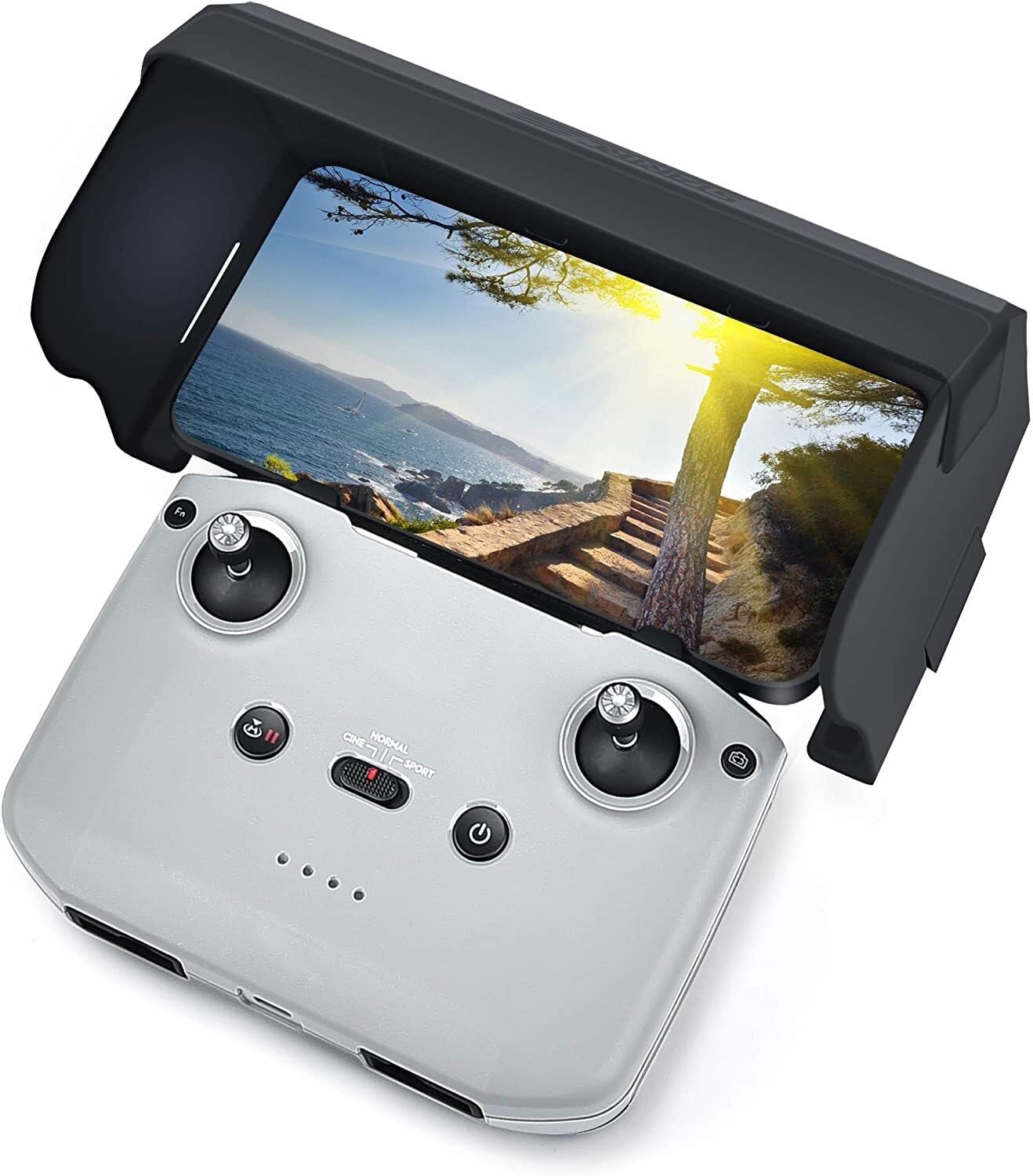 Pare-soleil pour DJI Mini 3 et Air 3 - Capuche d'écran pour radiocommande de drone