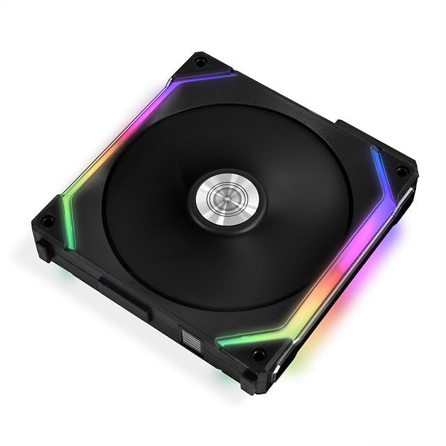 Lian-Li UNI FAN SL140 RGB PWM Lüfter, schwarz - 140 mm