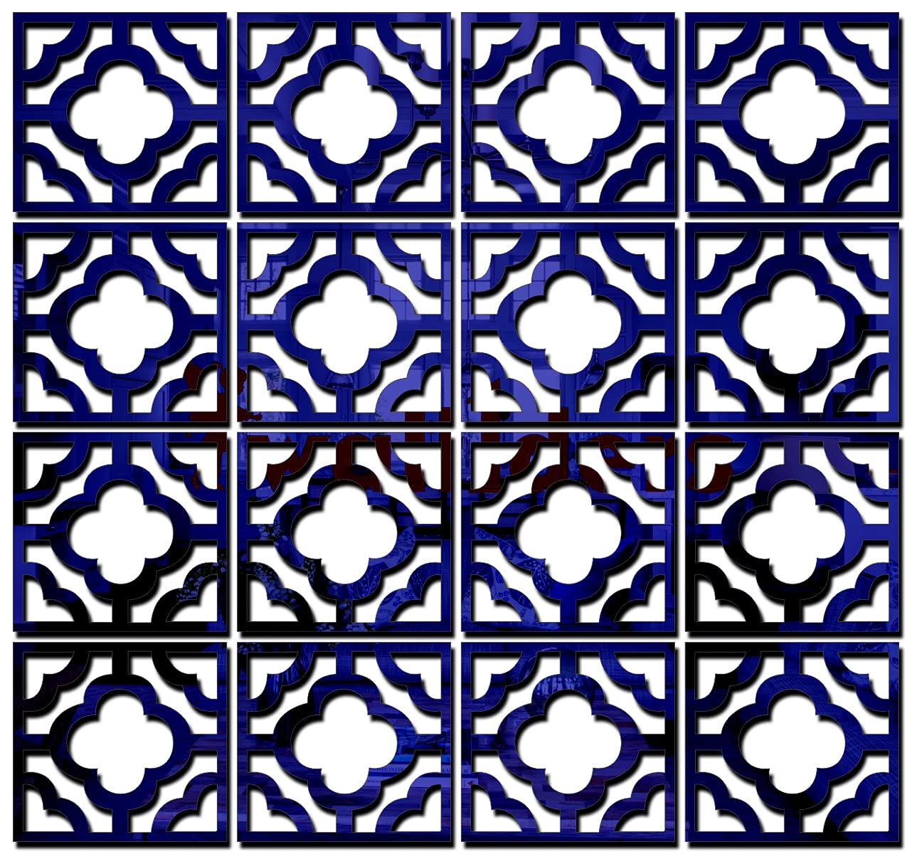Wall1ders Wall Border, Mirror Stickers for Wall, Acrylic Mirror Wall Decor Sticker, Wall Mirror Stickers, Acrylic Stickers, Wall Stickers for Hall Room, Bed Room, Kitchen. (20Blue) (B096ZFBM4H) Amazon Price History, Amazon Price Tracker