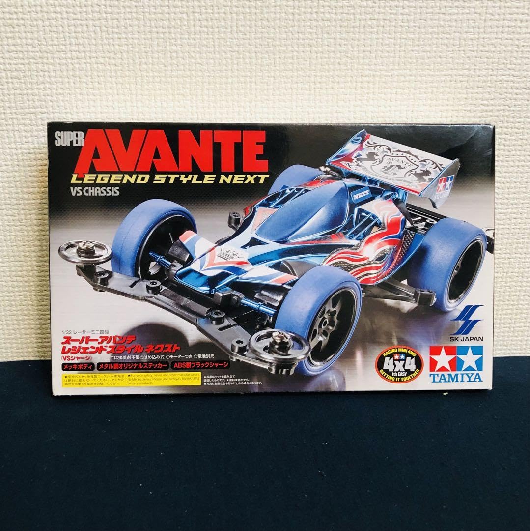 ミニ四駆 タミヤ スーパーアバンテ レジェンドスタイル＆ネクスト 4種 ミニ四駆 タミヤ スーパーアバンテ レジェンドスタイル＆ネクスト 4種