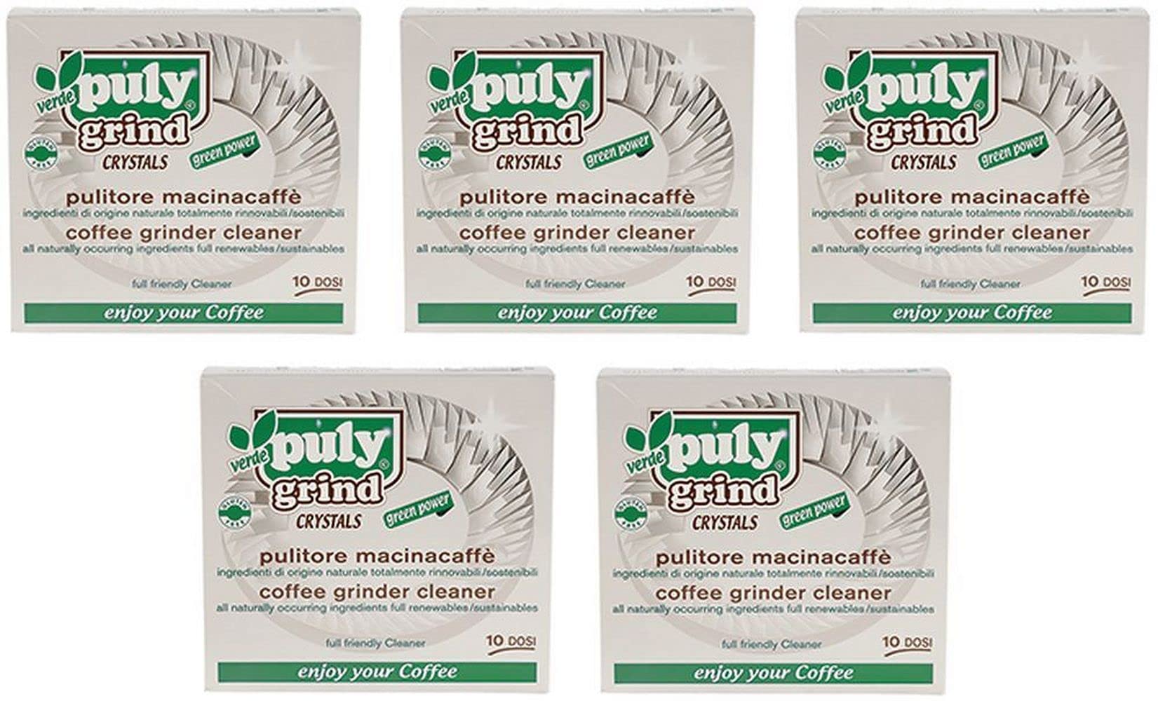 57,46 €/kg Reiniger Puly Grind für Kaffeemühlen Mühlenreiniger 150g 5 Stück