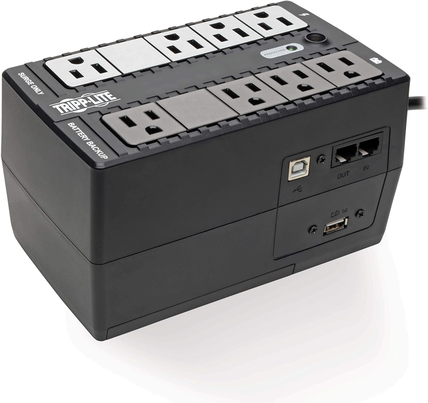 Tripp Lite 650VA UPS Battery Backup Uninterruptible Power Supply Surge