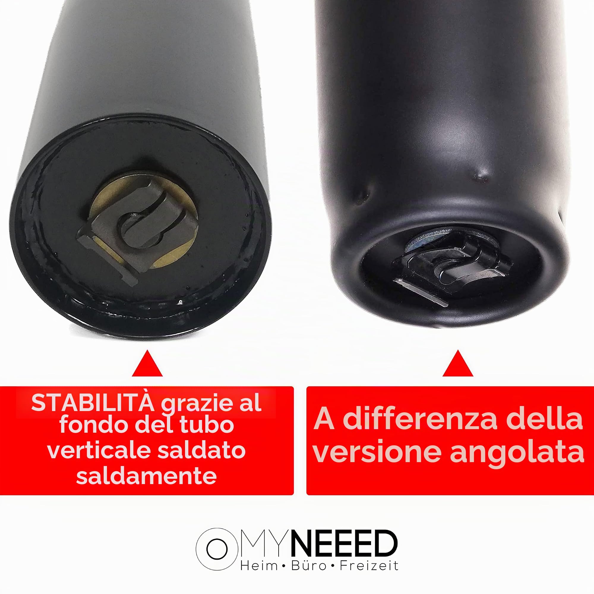 Molla a gas per sedia da ufficio, portata fino a 200 kg, ammortizzatore di pressione per sedia direzionale, sgabello e sedia da scrivania, lunghezza tubo 230 mm nero