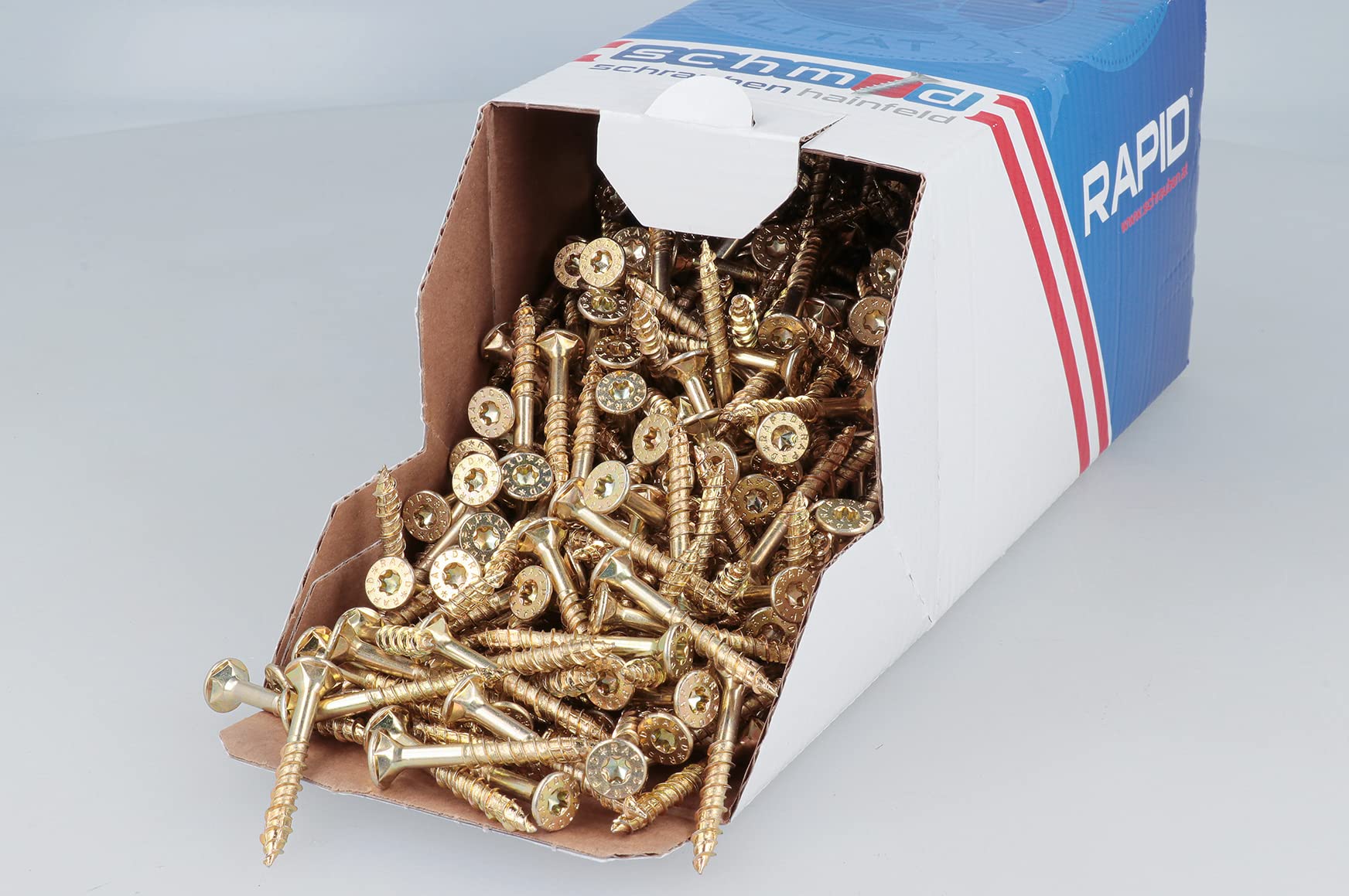 SCREWS PRO TPS for Bearing Structures in Wood TORX 5.0X80mm, Yellow Zinc Plated, 200 pieces, 5,0X80mm - Image 2