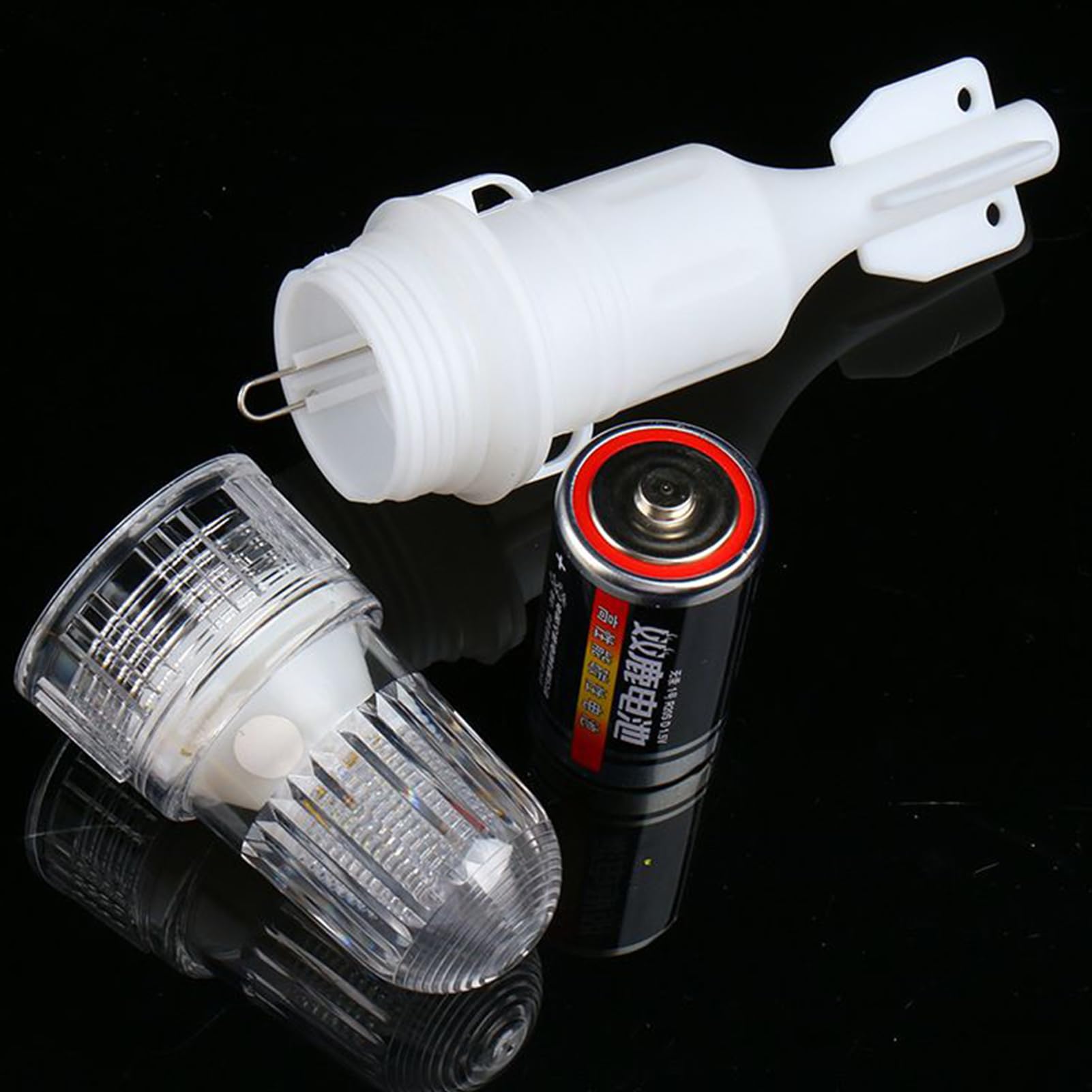 Generico Flares Marini - Luci Lampeggianti a LED | Lampada Segnalazione Visiva Impermeabile Per Reti Da Zattere Di Salvataggio Kayak Notturno