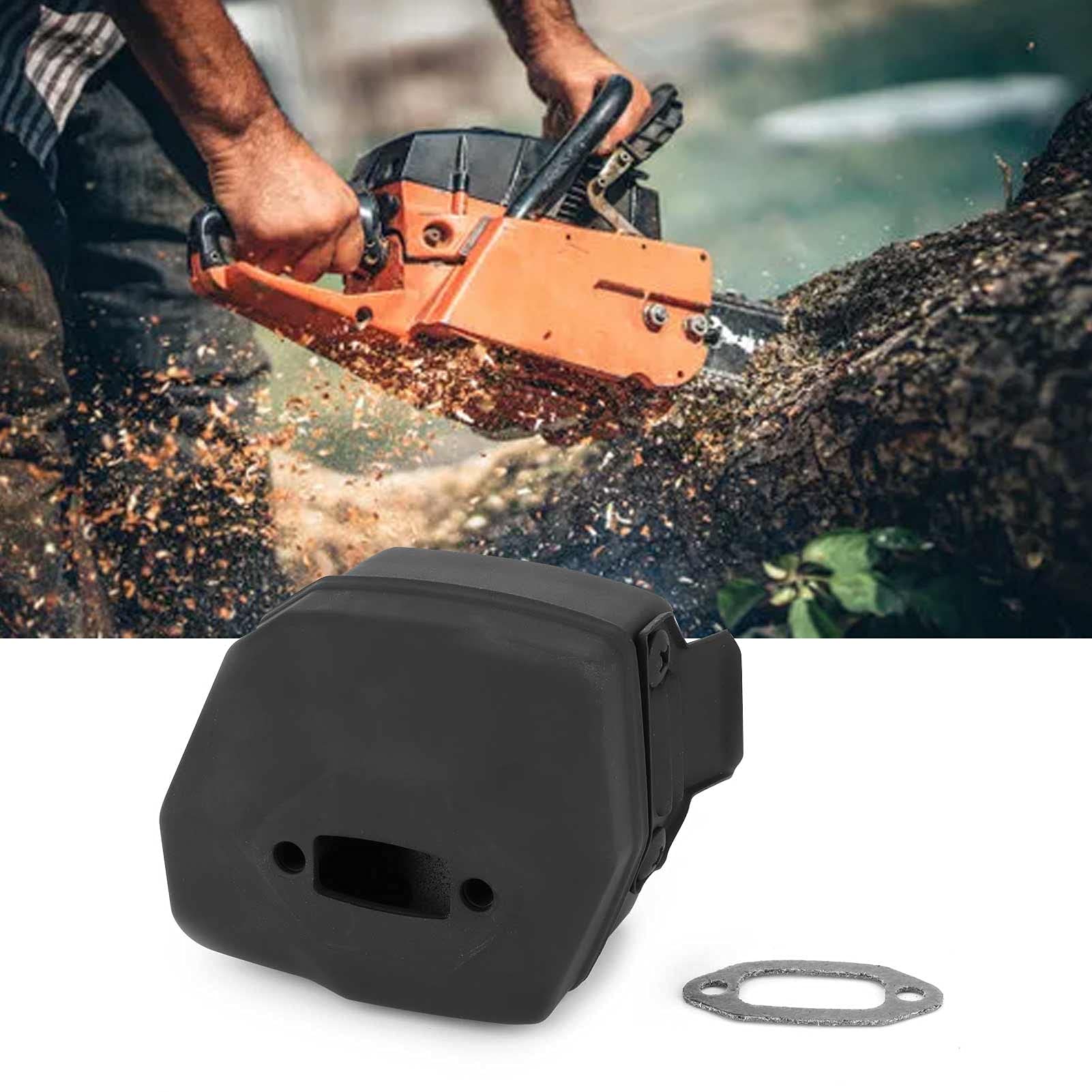 Silenciador Para Motosierra Husqvarna 235 236 240 - Repuesto De Hierro Que Reduce El Ruido, Fácil Instalación, Alta Precisión
